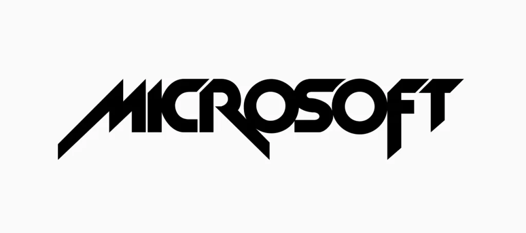Microsoft typography font design
