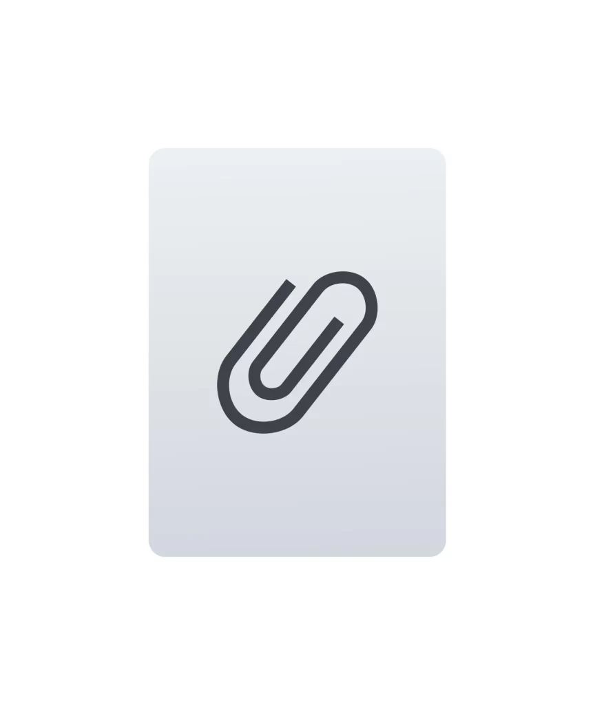 paper clip vector icon