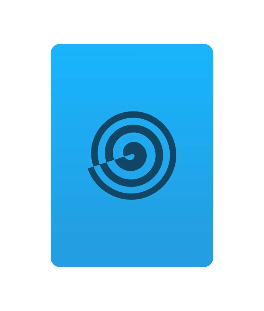 spiral vector icon