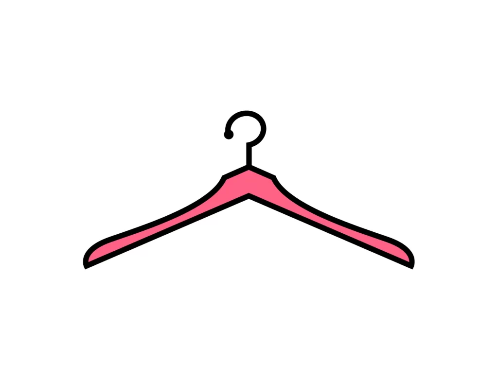 hanger icon vector logo