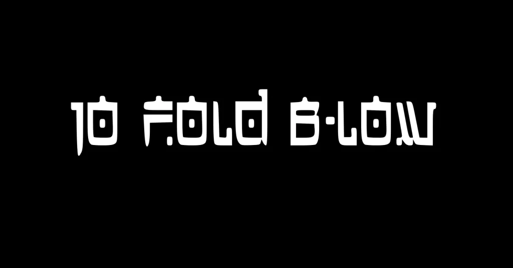 10 Fold B-Low band vector logo