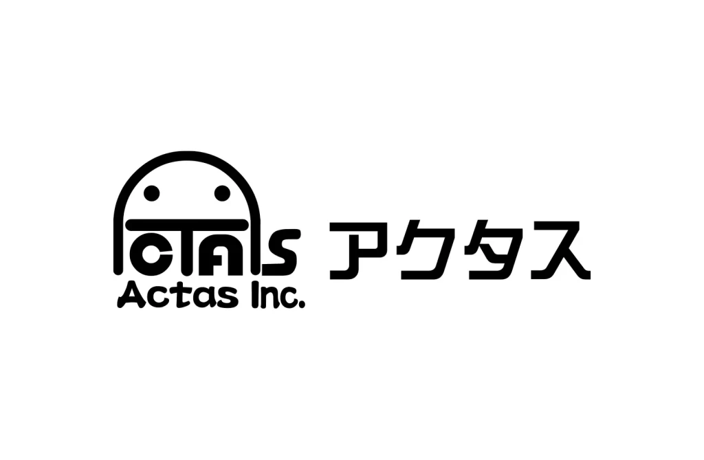 Actas vector black Logo