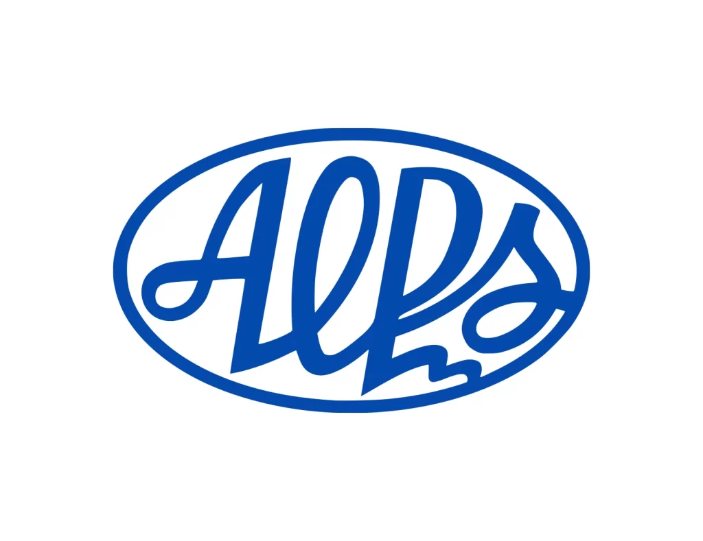 Alps vector blue Logo