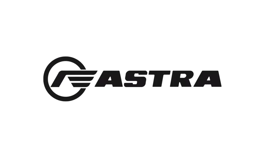 Astra black vector logo