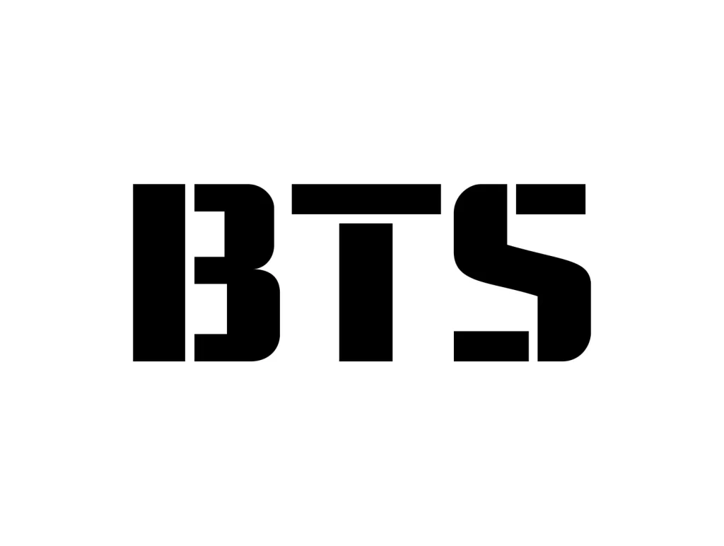 BTS Wordmark vector logo