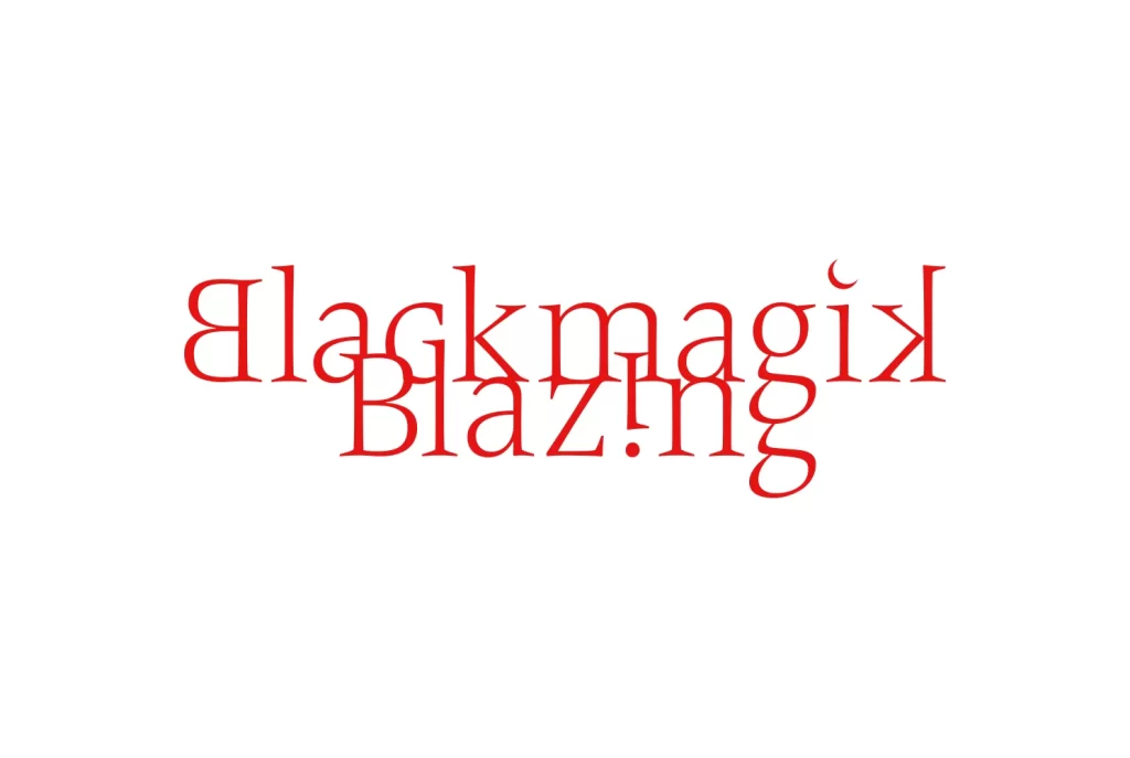 Blackmagik Blazing vector logo