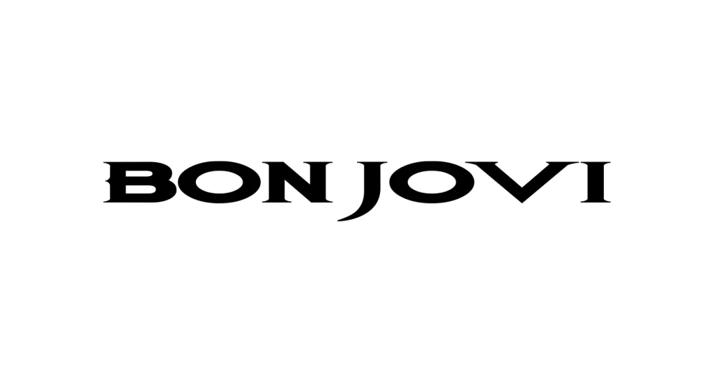 Bon Jovi vector logo wordmark