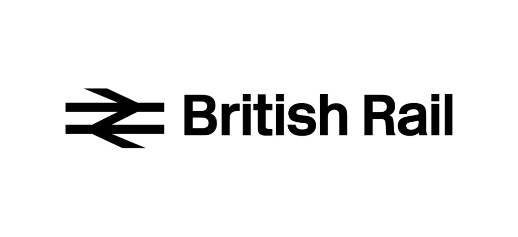 British Rail vector logo black