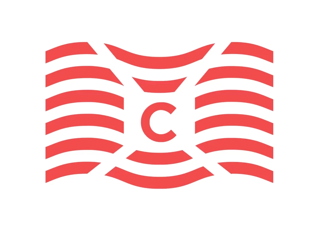 Clarksons favicon red vector logo