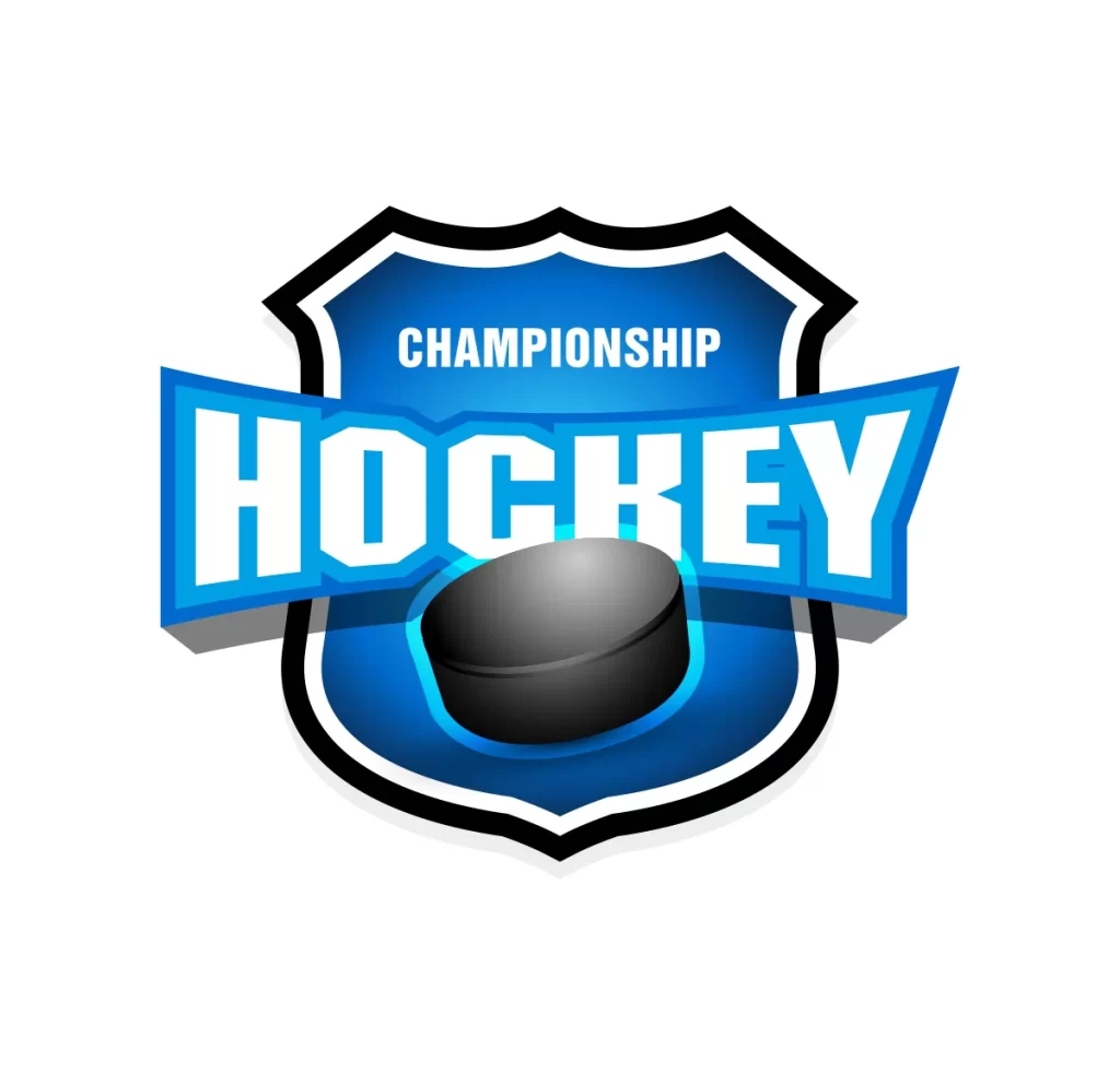 Hockey club vector logo