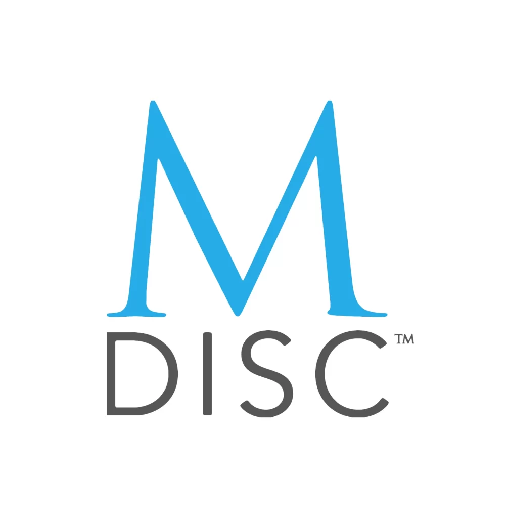 M-DISC Millennial Disc vector logo
