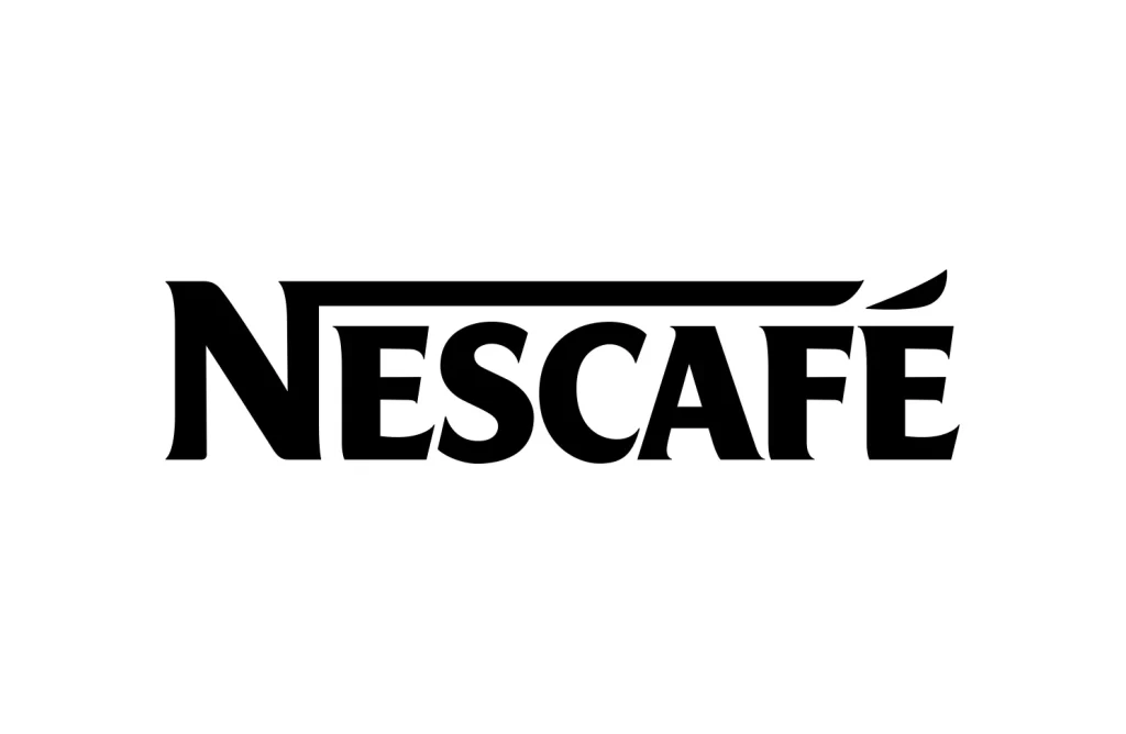 Nescafe Nescafé wordmark vector logo