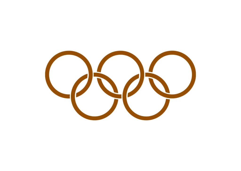 Olympic bronze vector logo