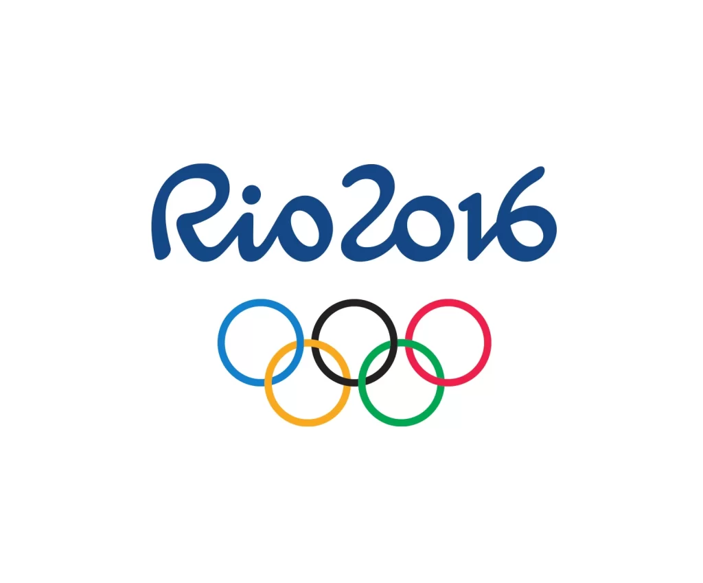 Olympics Rio 2016 wordmark vector logo