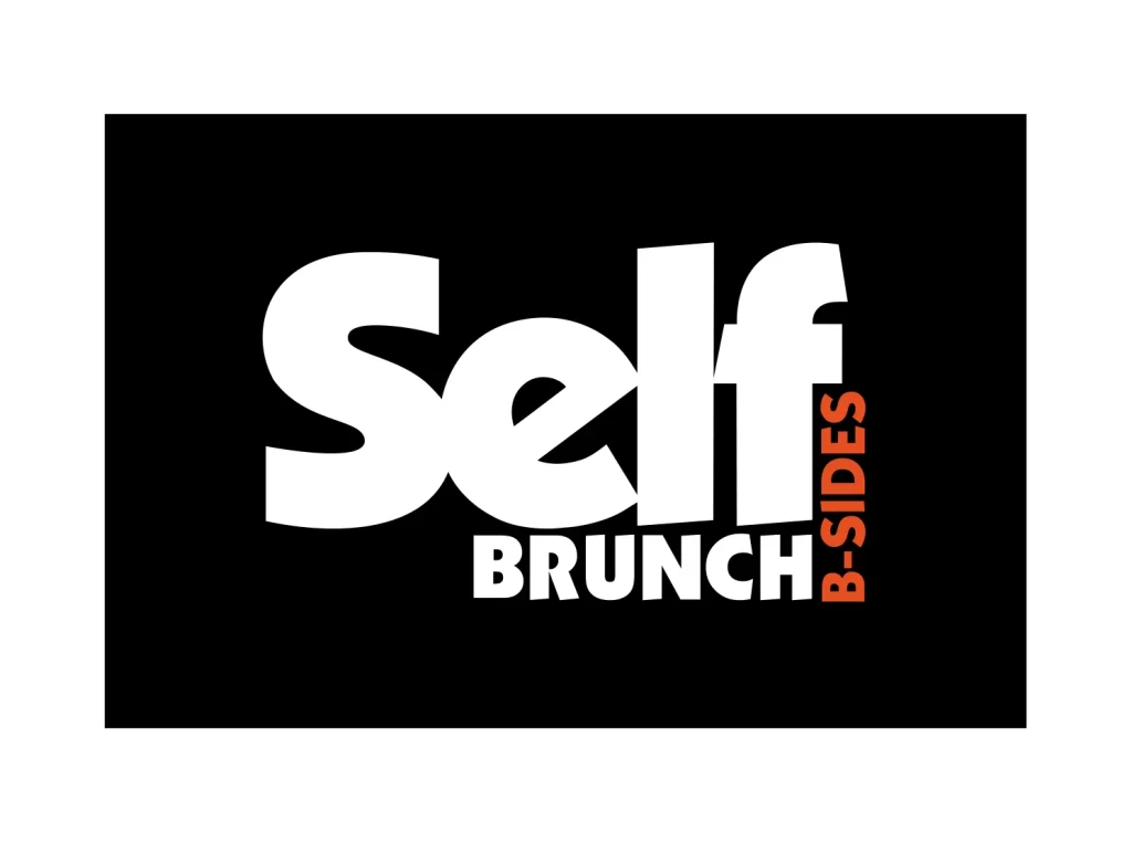 Self Brunch vector logo wordmark