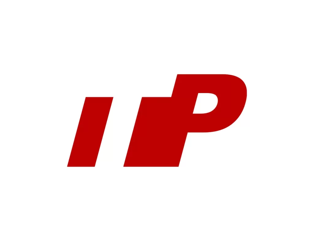 TP letter vector logo