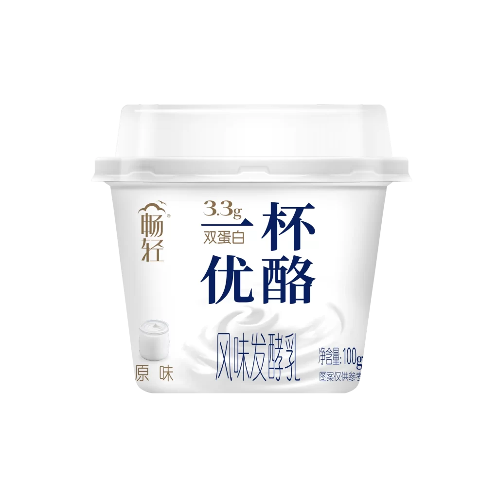 Changqing yili Yogurt 100g packaging