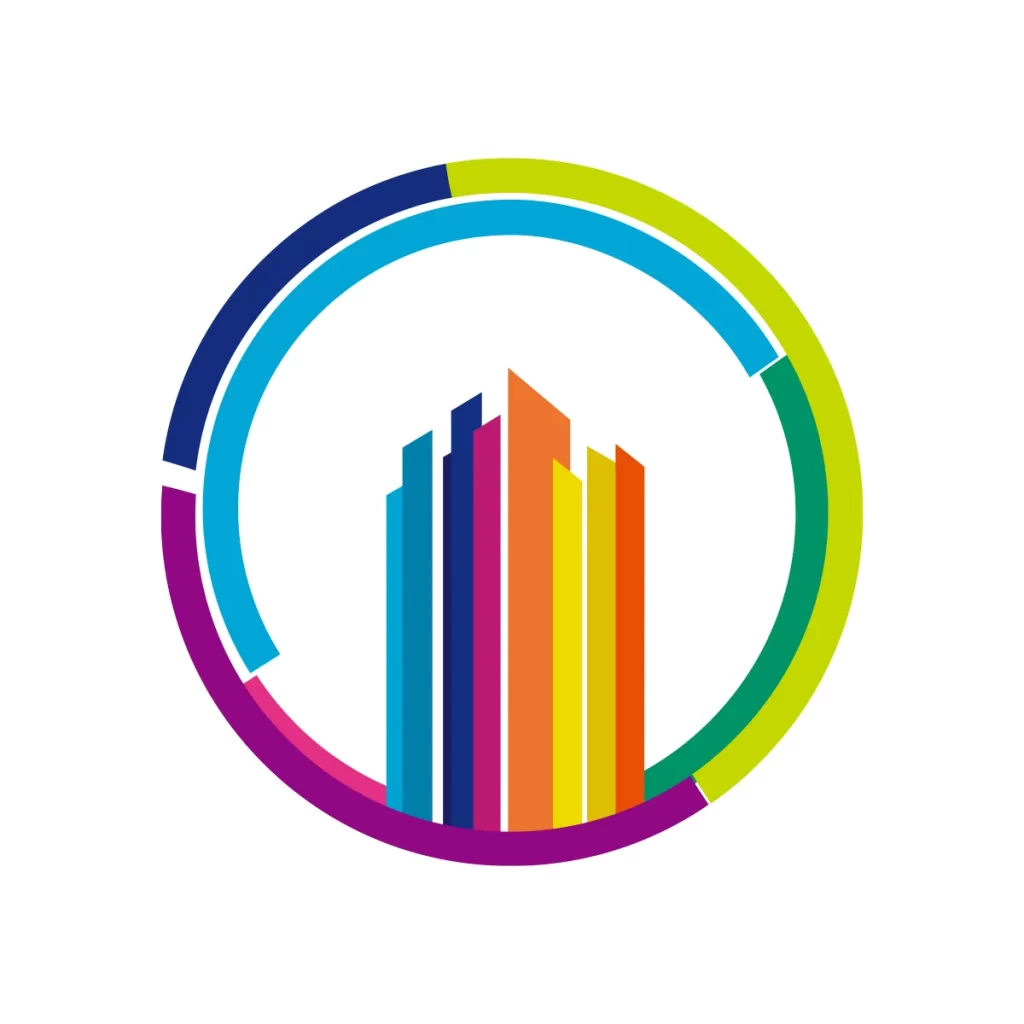 city building architecture vector logo