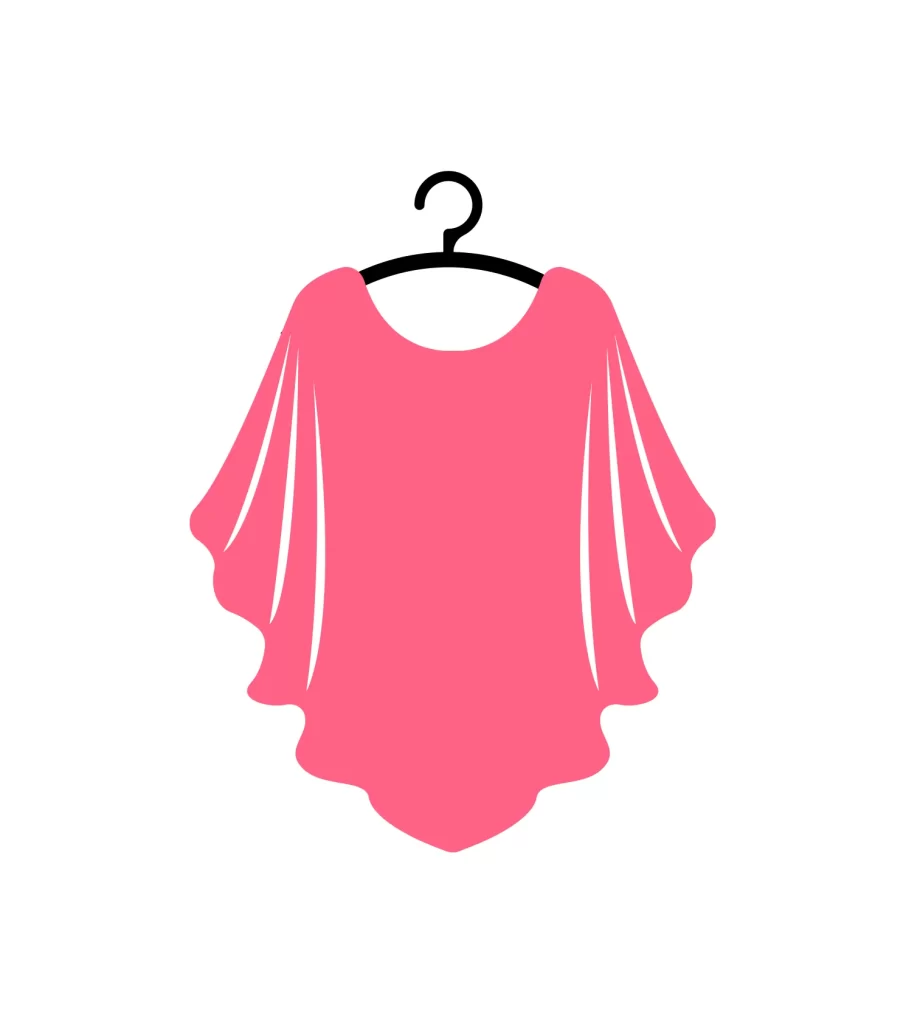 Clothes hanger Fashion shop vector logo