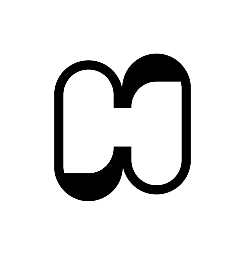 letter H vector logo