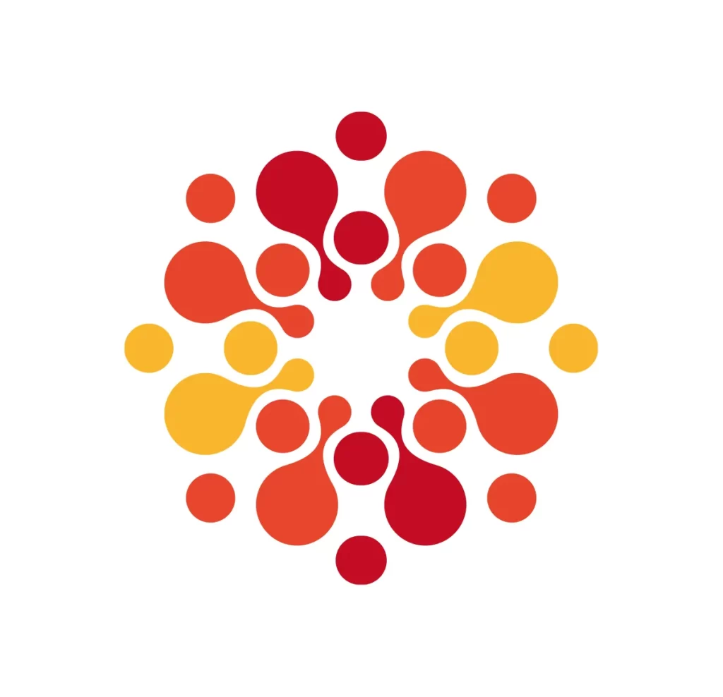 sun sunshine flower vector logo