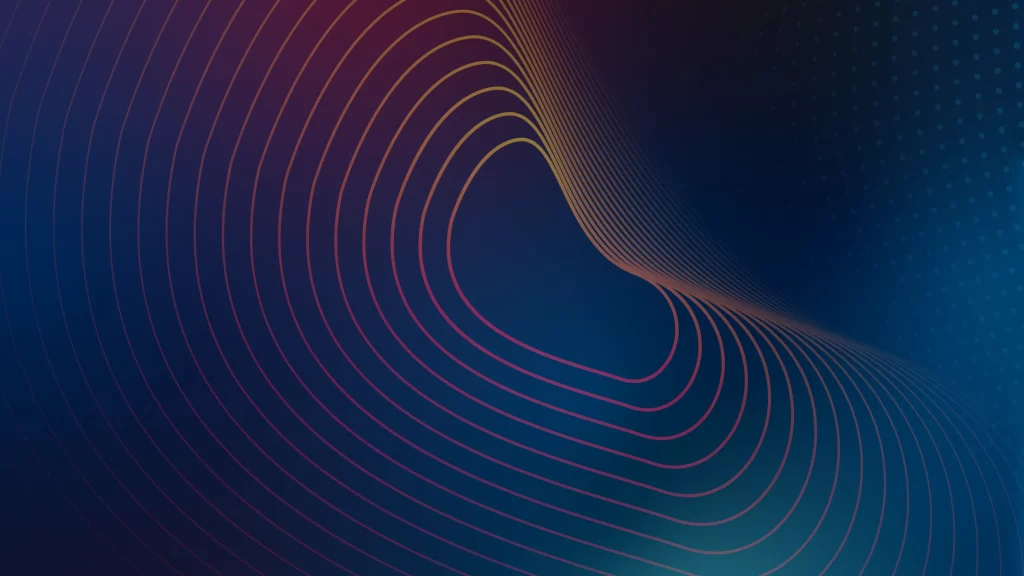 tech geometric line gradient poster template dark color business futuristic website background