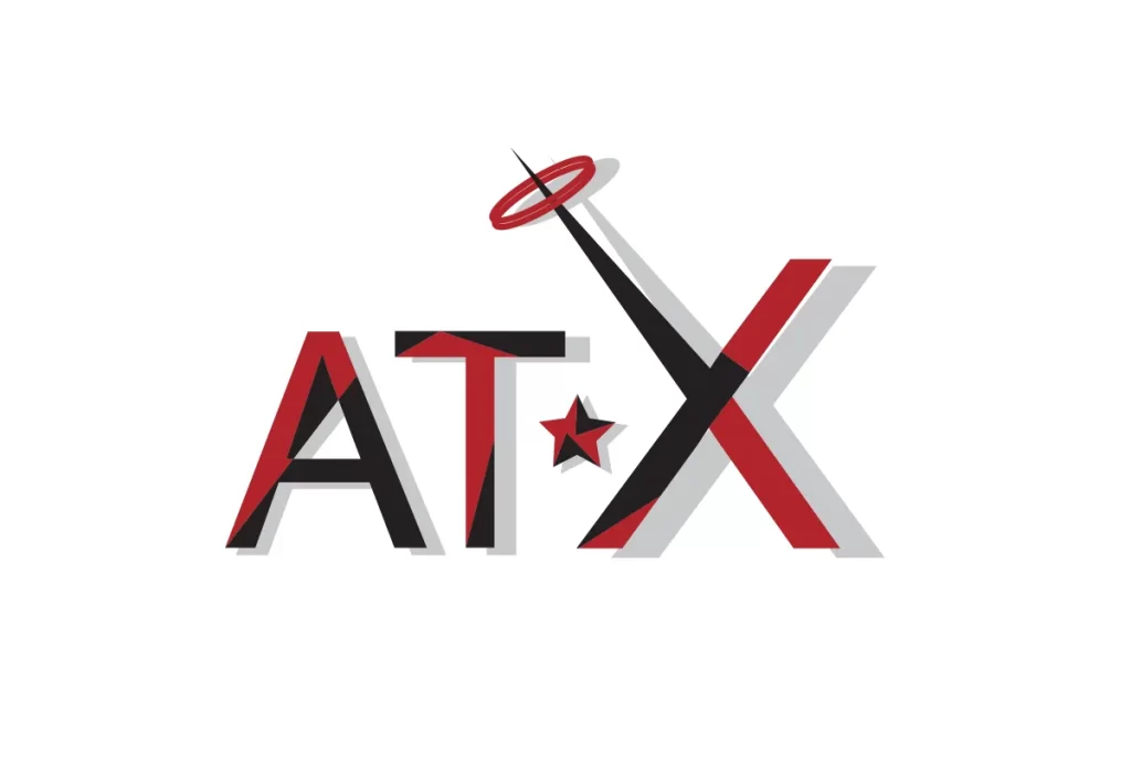 AT-X vector wordmark logo