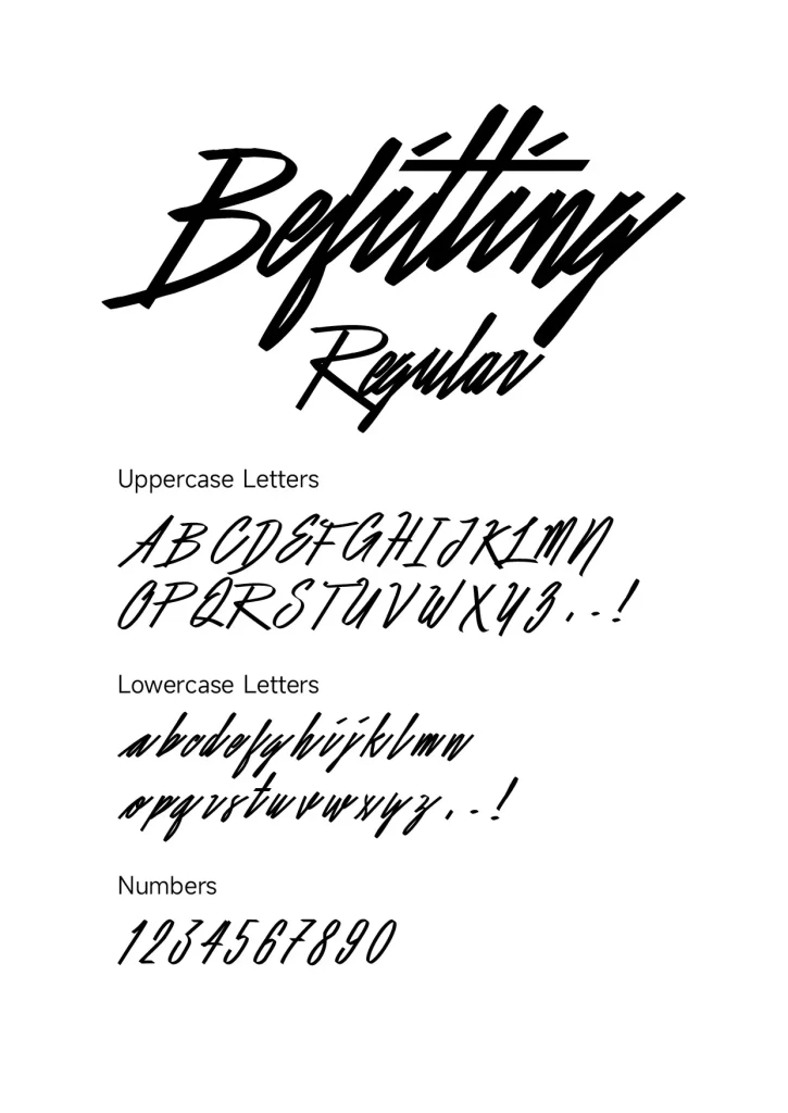 Befitting font download