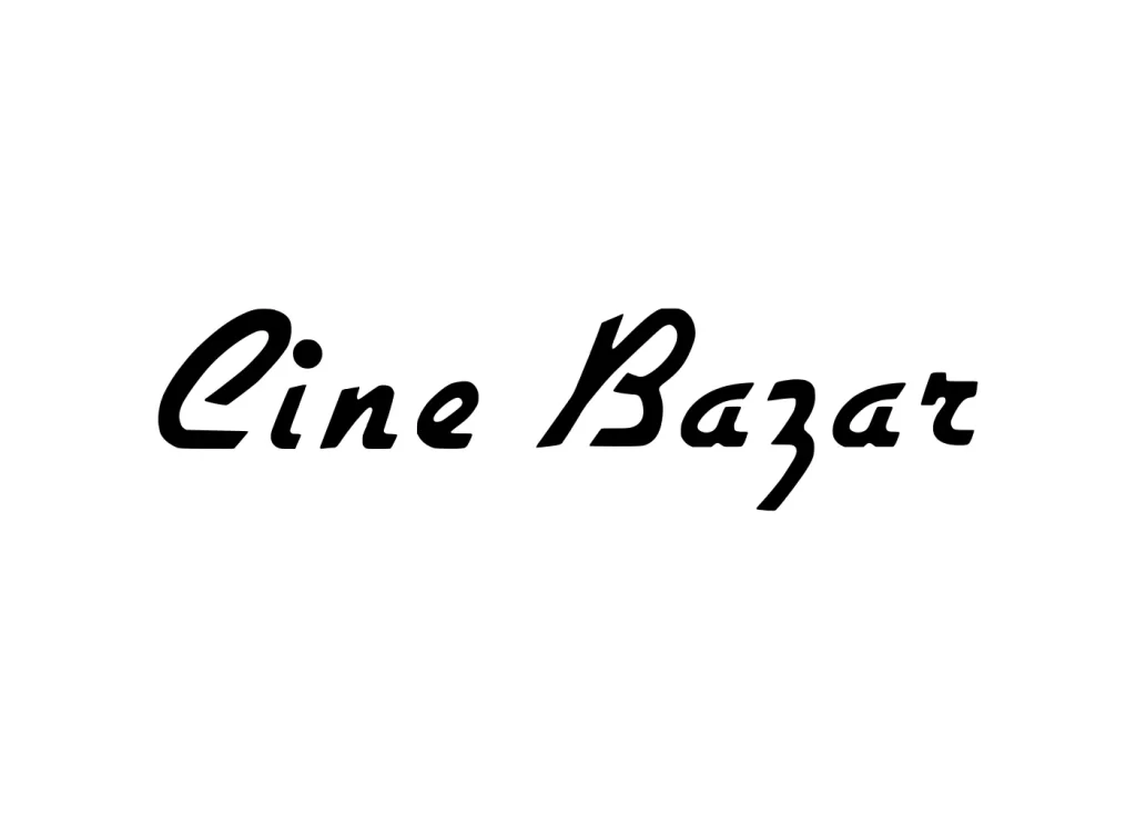 Cine Bazar vector logo wordmark