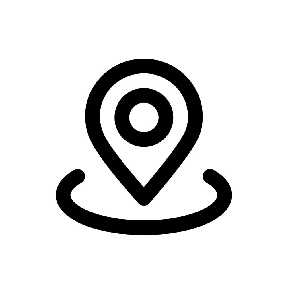 Coordinate Base Location vector icon