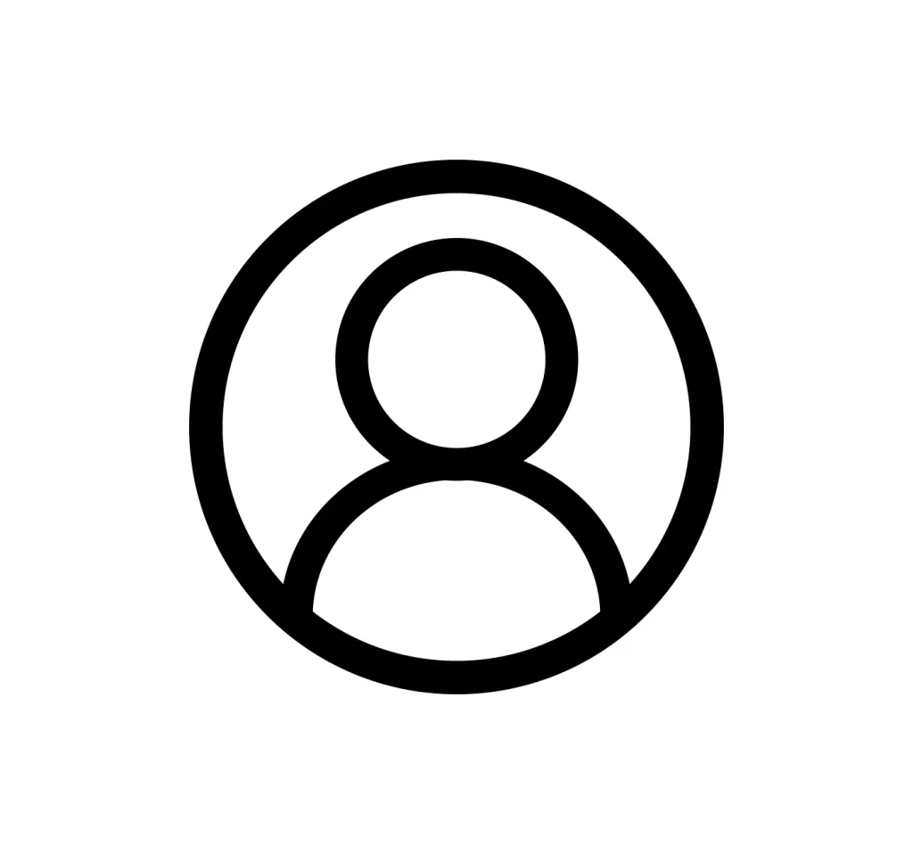Default Avatar Profile vector icon