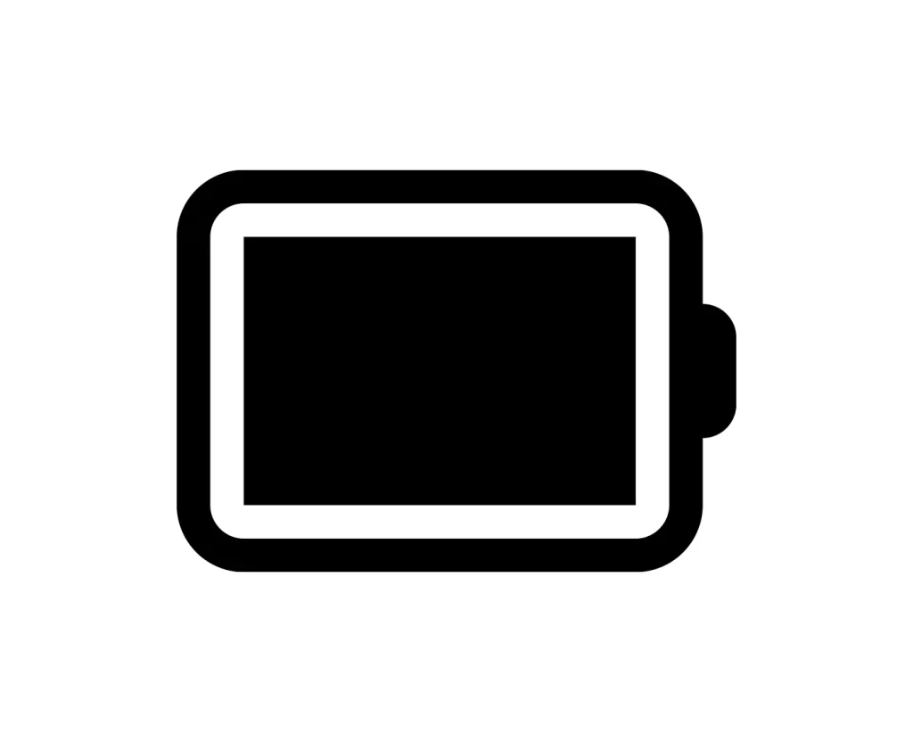 Full Battery vector icon
