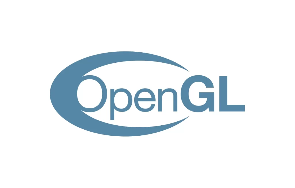 OpenGL vector logo