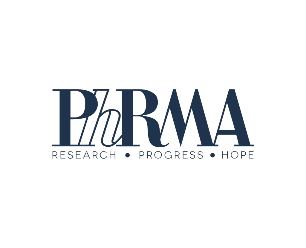 Pharmaceutical Research and Manufacturers of America PhRMA vector logo