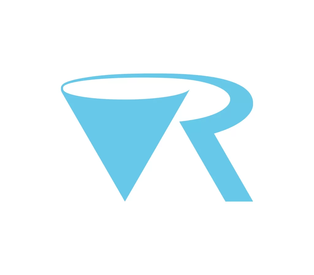VR Video Research vector logo