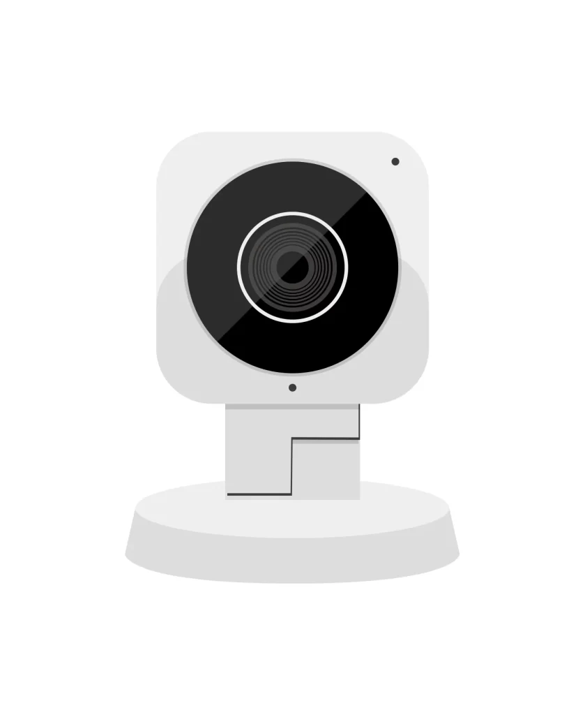 WiFi Indoor Camera vector illustration