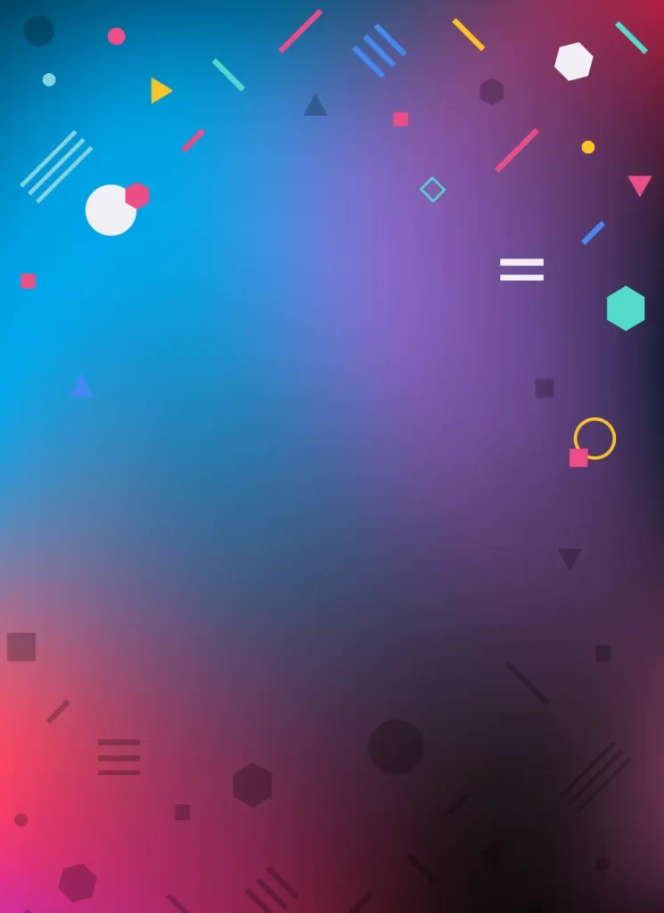 Abstract Memphis Design vector illustration background