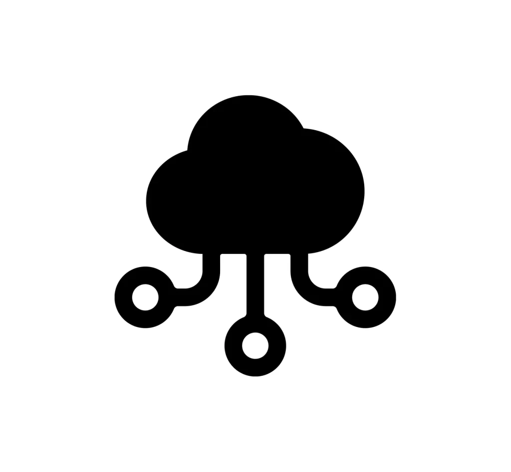 cloud vector logo icon