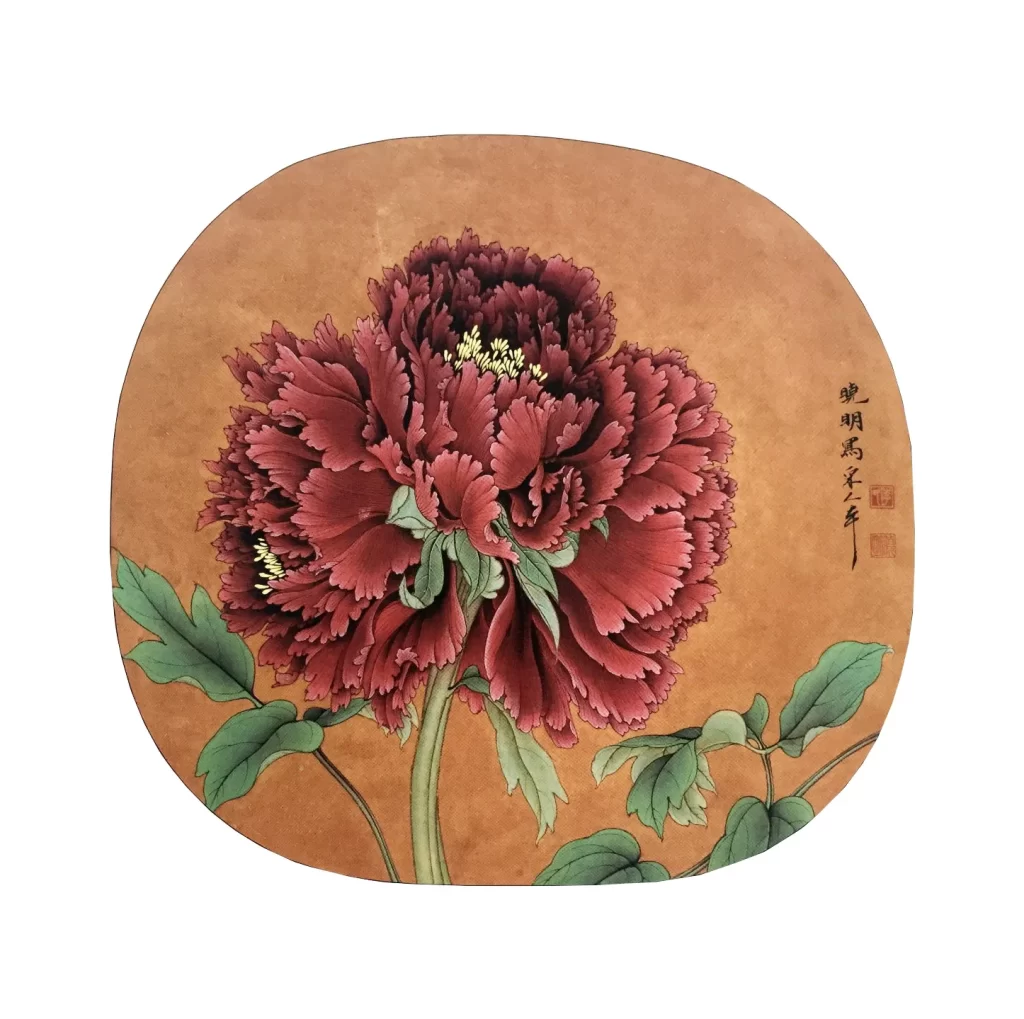 flower pheony painting