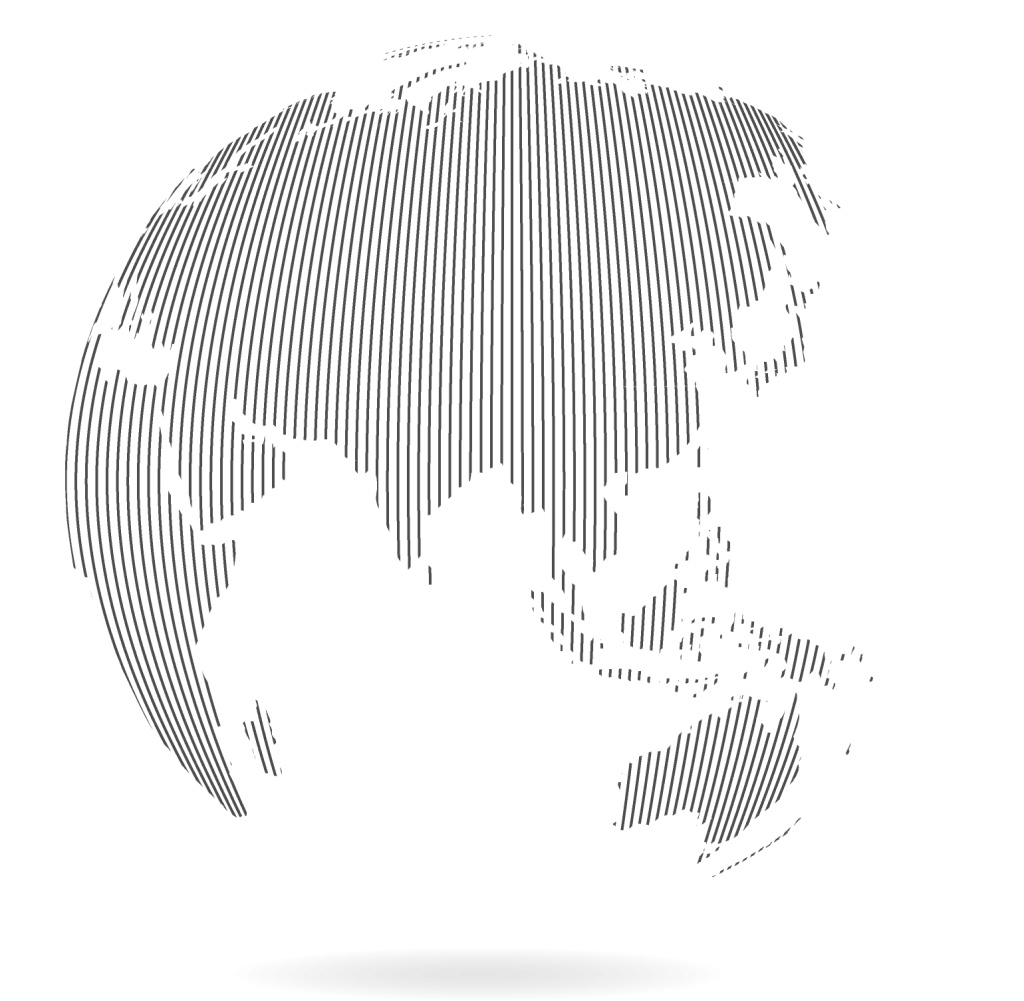 global world map lines
