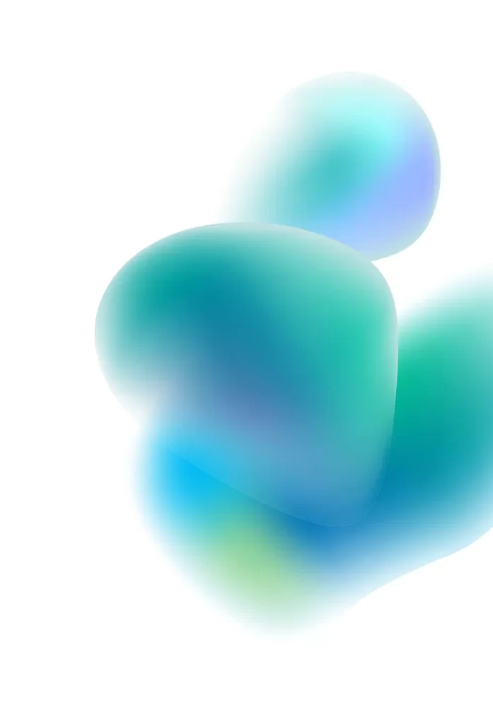 green blue abstract bubble cell vector illustration