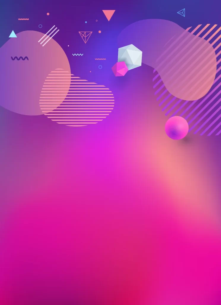 pink purple abstract lines vector background