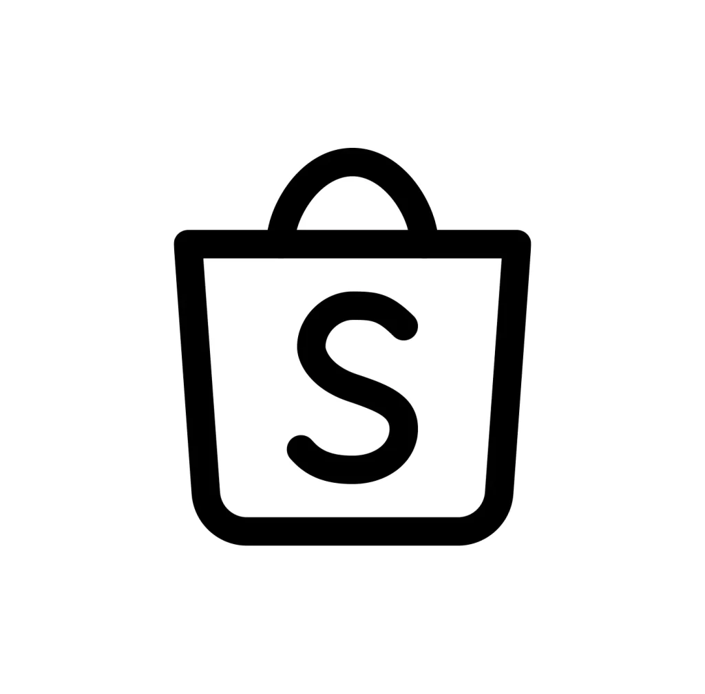 shopee vector icon logo
