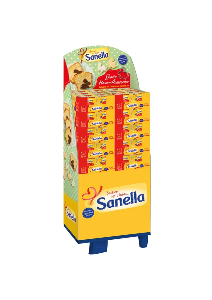 Pallet display Sanella