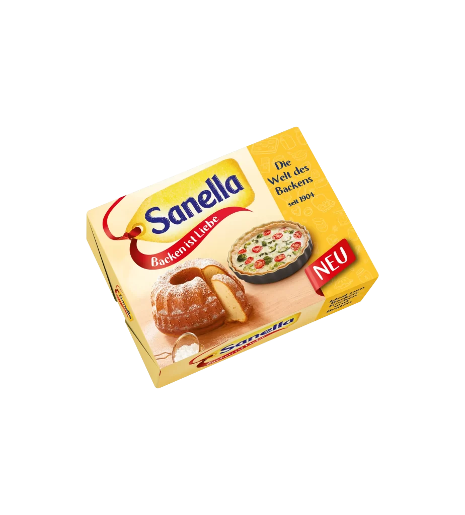 Sanella 250g Wrapper packaging