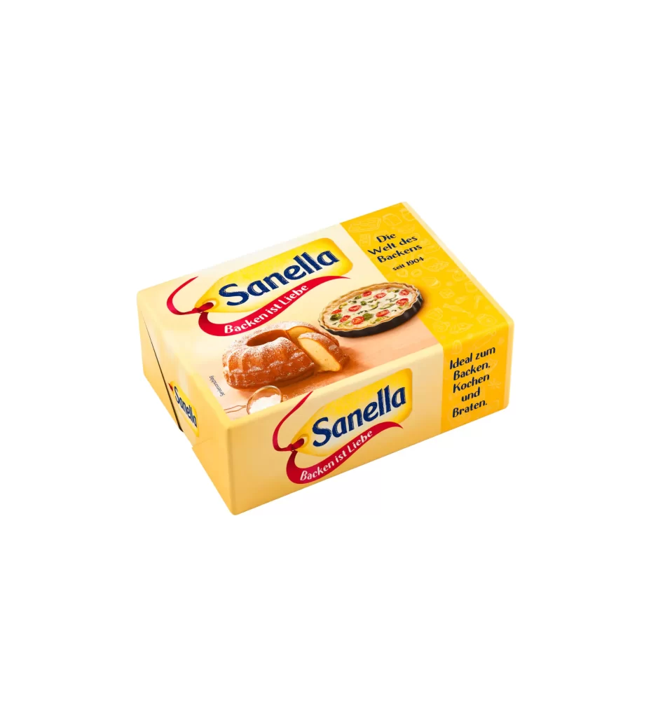 Sanella Streichfett packaging