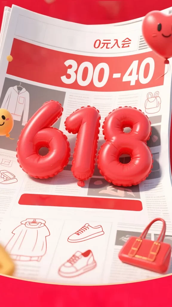 618 sale shopping Newspaper