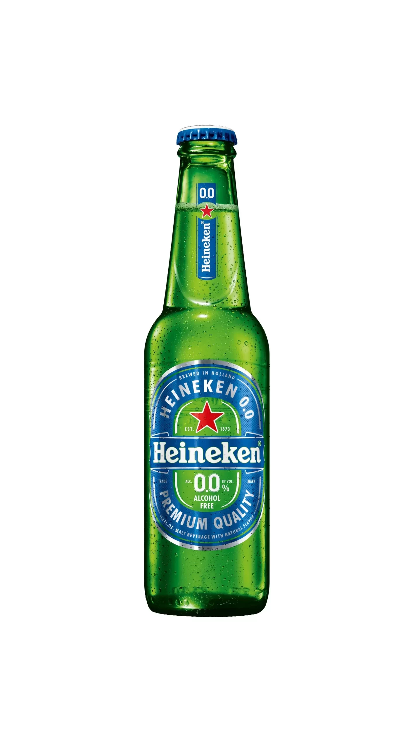 Heineken 0.0 Alcohol Free Beer Bottle Packaging