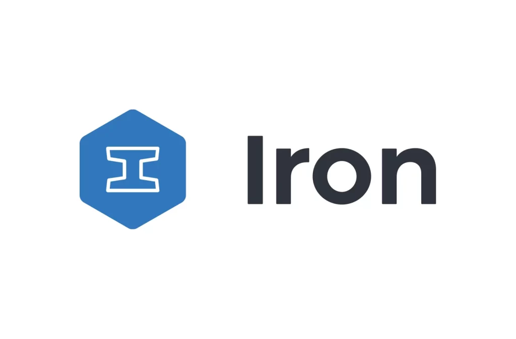 Iron vector logo