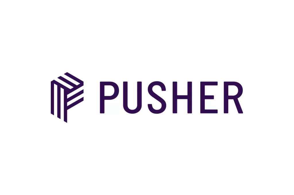 Pusher vector logo